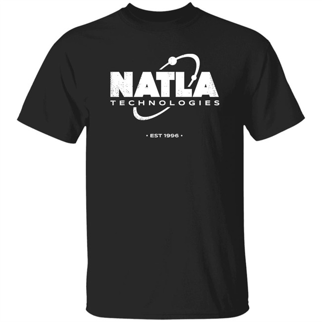 Natla Technologies Est 1996 Shirt Gecko Kid WOW