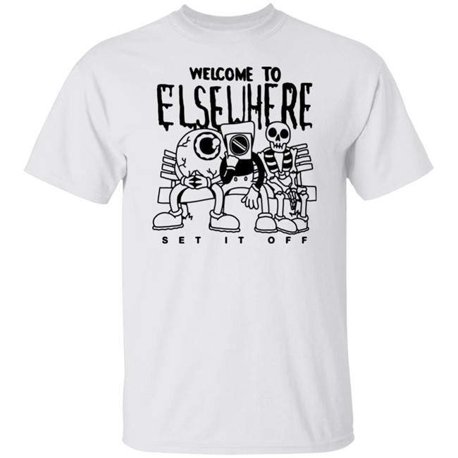 Set It Off Merch Elsewhere Friends T Shirt Welcome To Elsewhere