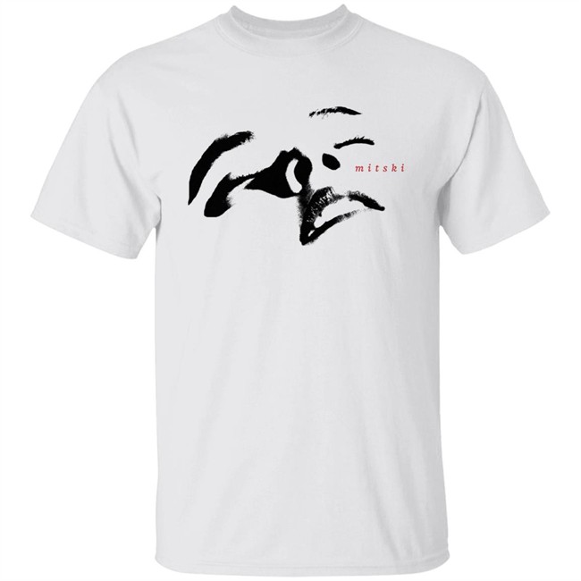 Mitski Merch Face Tee Shirt Face Long Sleeve T Shirt
