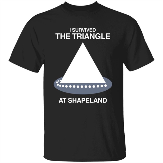 Len Testa I Survived The Triangle At Shapeland Shirt