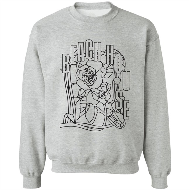 Beach House Merch Rose Stained Glass Shirt Beach House Merch Rose Stained Glass Shirt