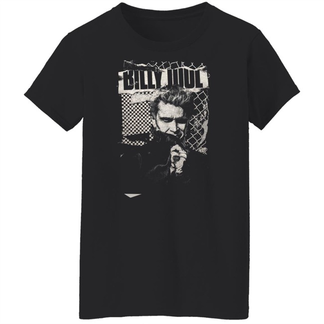 Billy Idol Merch Limited Edition Punk Collage T Shirt Billy Idol Merch Limited Edition Punk Collage T Shirt