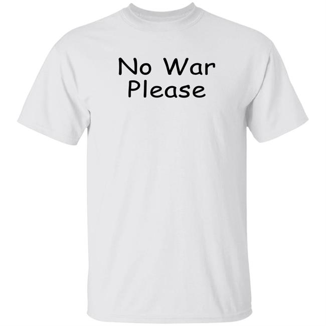 Andrey Rublev No War Please Shirt