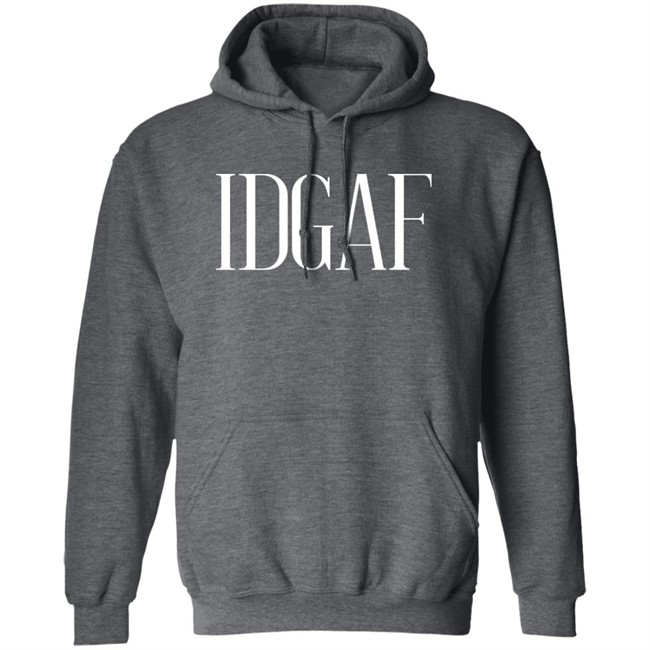 Lookhuman Merch Idgaf Hoodie Sweatshirt