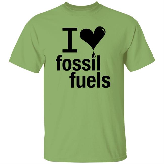 Alex Epstein Ufc272 Center For Industrial Progress Merch I Love Fossil Fuels T Shirt