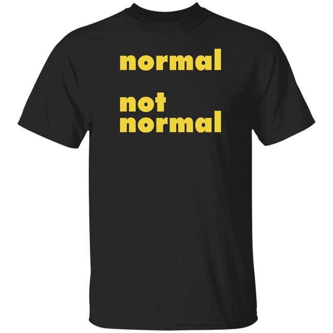 Normal Not Normal Merchandise Normal Not Normal Logo T Shirt