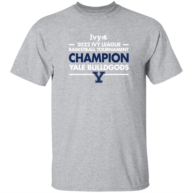 Ivy 2022 Ivy League Basketball Tournament Champion Yale Bulldgods Shirt Darren Rovell