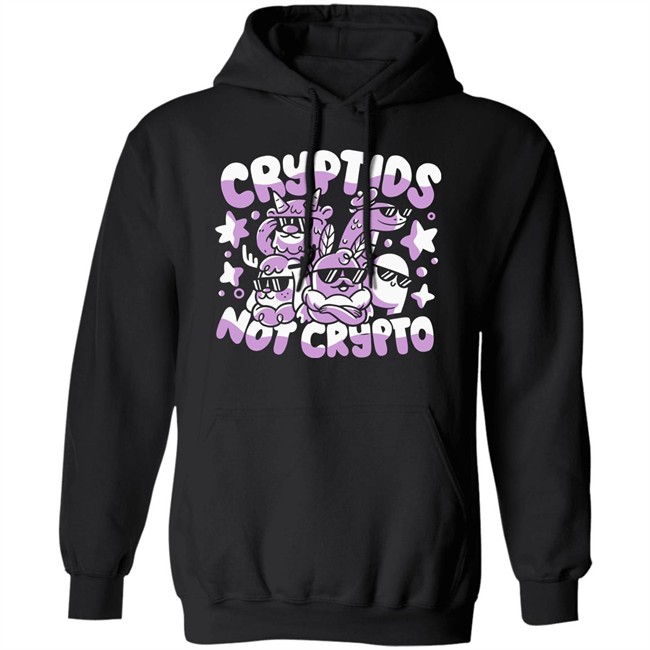 Jushmu Cryptids Not Crypto Shirt The Yetee Jushmu Cryptids Not Crypto Shirt The Yetee