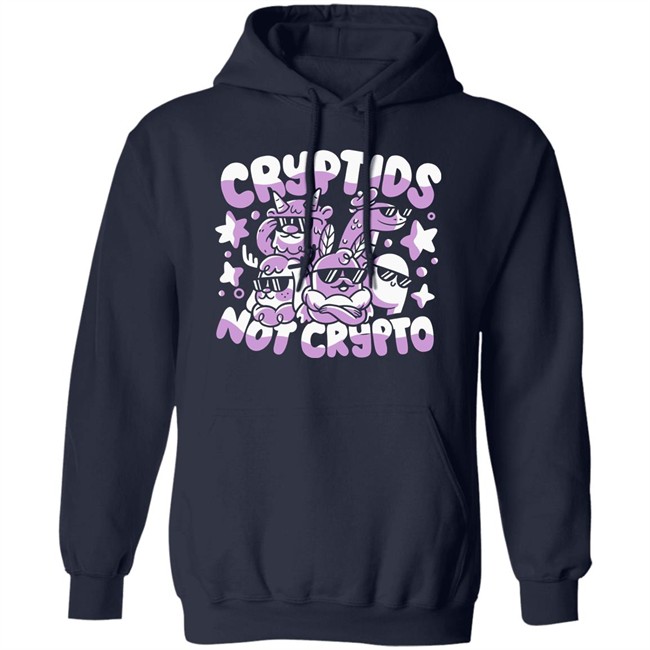 Jushmu Cryptids Not Crypto Shirt The Yetee Jushmu Cryptids Not Crypto Shirt The Yetee