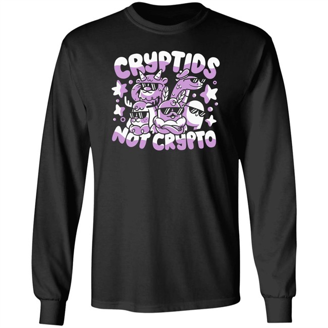 Jushmu Cryptids Not Crypto Shirt The Yetee Jushmu Cryptids Not Crypto Shirt The Yetee
