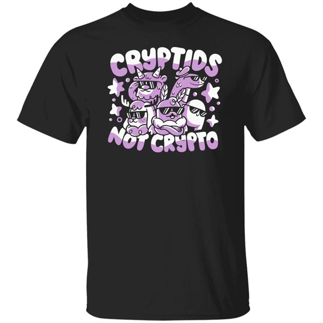 Jushmu Cryptids Not Crypto Shirt The Yetee