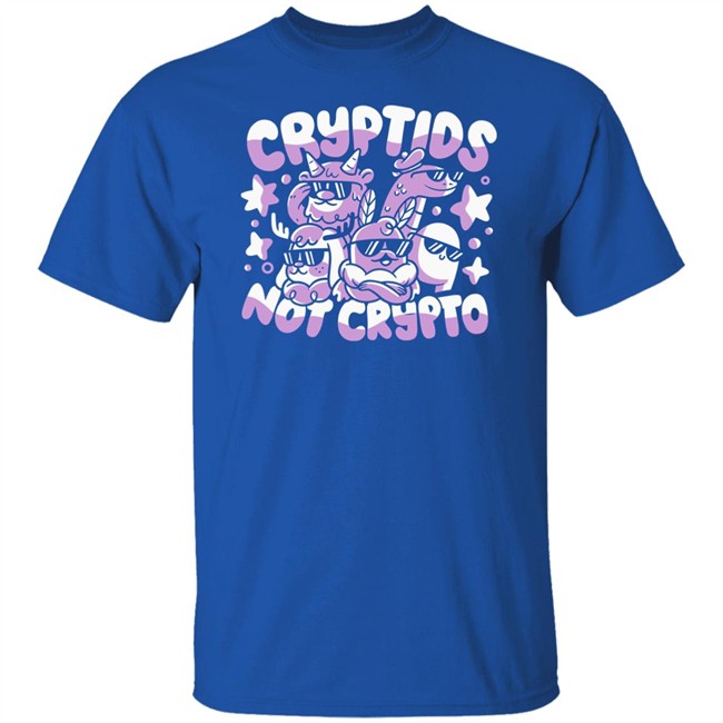 Jushmu Cryptids Not Crypto Shirt The Yetee Jushmu Cryptids Not Crypto Shirt The Yetee