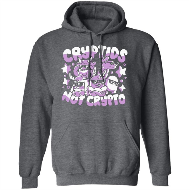 Jushmu Cryptids Not Crypto Shirt The Yetee Jushmu Cryptids Not Crypto Shirt The Yetee