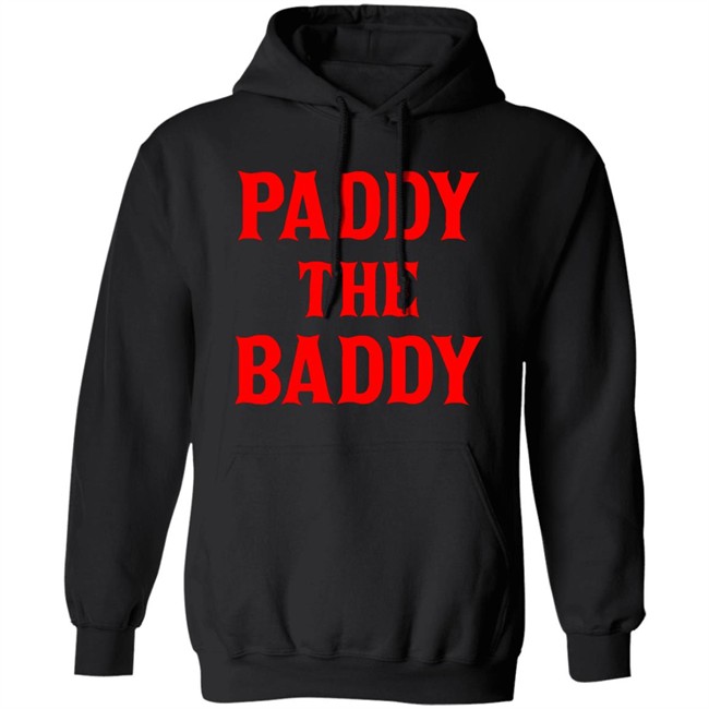 Barstool Sport Store Merch Paddy The Baddy Hoodie Stool Presidente Dave Portnoy