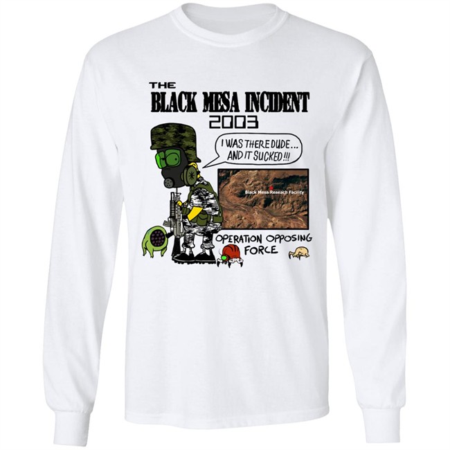 Maurs The Black Mesa Incident Bootleg Bart Style 2003 Operation Opposing Force Shirt Maurs The Black Mesa Incident Bootleg Bart Style 2003 Operation Opposing Force Shirt