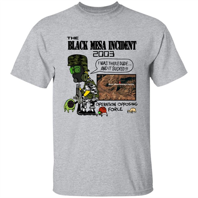 Maurs The Black Mesa Incident Bootleg Bart Style 2003 Operation Opposing Force Shirt Maurs The Black Mesa Incident Bootleg Bart Style 2003 Operation Opposing Force Shirt