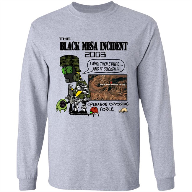 Maurs The Black Mesa Incident Bootleg Bart Style 2003 Operation Opposing Force Shirt Maurs The Black Mesa Incident Bootleg Bart Style 2003 Operation Opposing Force Shirt