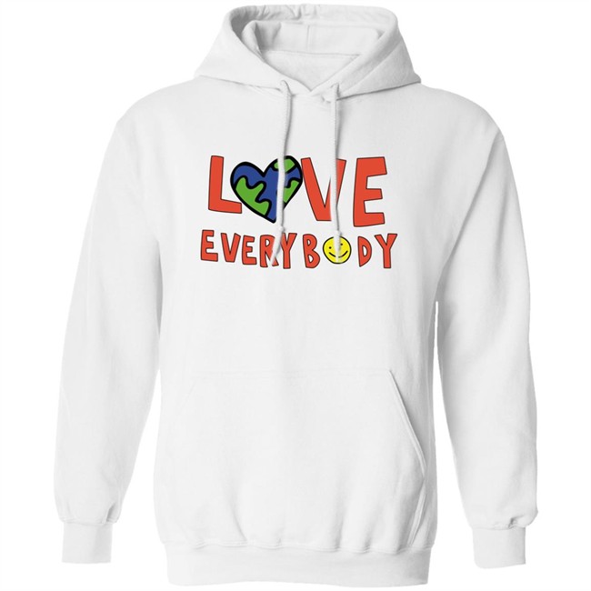 Marquez Valdes-Scantling Love Everybody Hoodie Zero Tolerance For Racism Sexism Ableism Xenophobia Transphobia Homophobia Or Any Other Form Of Disrimination Chnge Merch