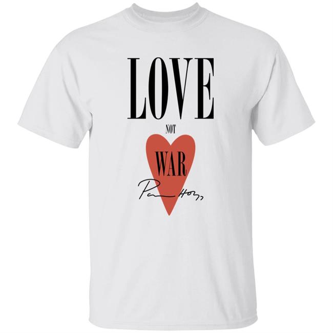 Wear It For War Child Store Pam Hogg Love Not War Shirt Billy Nomates