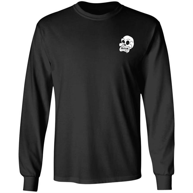 Toxic Skulls Club NFT Merch Logo T Shirt Black