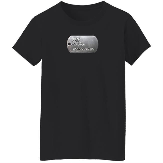 Lady Gaga Shop Merch Hold My Hand Tee I Shirt Lady Gaga Shop Merch Hold My Hand Tee I Shirt