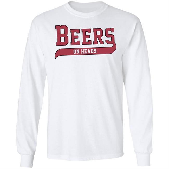 Barstool U Ar Beers On Heads Tee Shirt The Barstool Sports Store Barstool U Ar Beers On Heads Tee Shirt The Barstool Sports Store