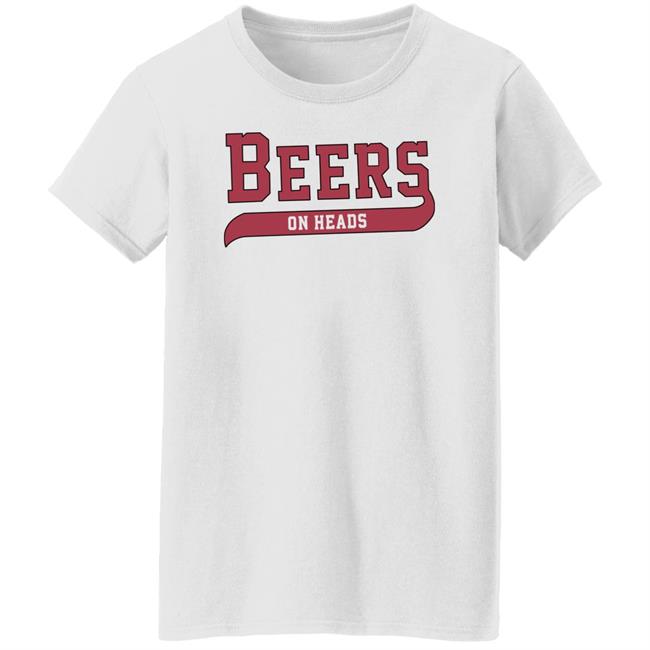 Barstool U Ar Beers On Heads Tee Shirt The Barstool Sports Store Barstool U Ar Beers On Heads Tee Shirt The Barstool Sports Store