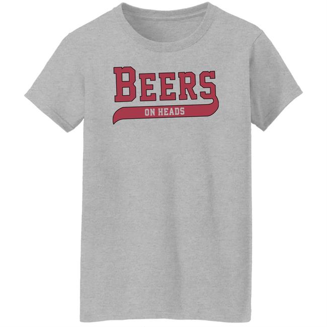 Barstool U Ar Beers On Heads Tee Shirt The Barstool Sports Store Barstool U Ar Beers On Heads Tee Shirt The Barstool Sports Store