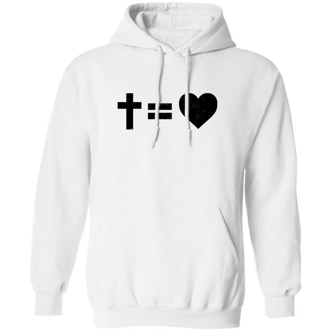 Alisson Becker Cross Equals Heart T Shirt Alisson Becker Cross Equals Heart T Shirt