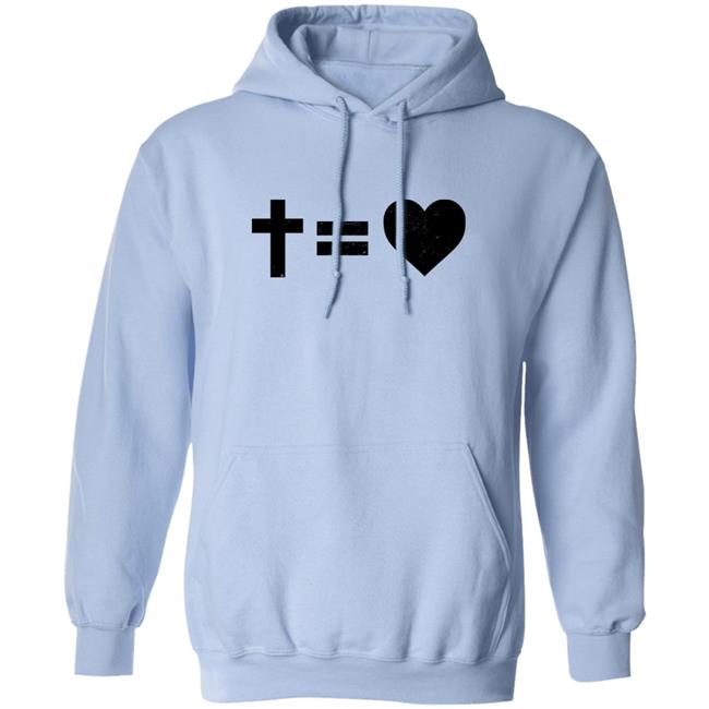 Alisson Becker Cross Equals Heart T Shirt Alisson Becker Cross Equals Heart T Shirt