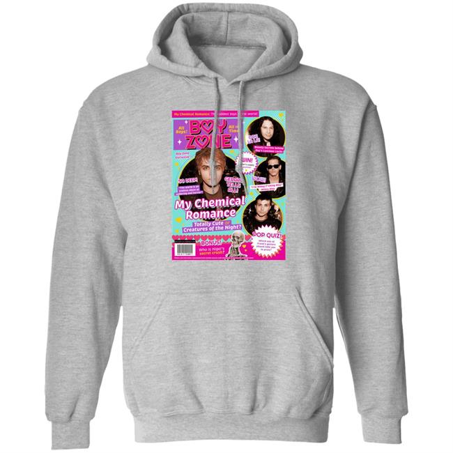 Mcr In The Pages Of Tiger Beat Boy Zone My Chemical Romance Shirt Kerin Cunningham Mcr In The Pages Of Tiger Beat Boy Zone My Chemical Romance Shirt Kerin Cunningham