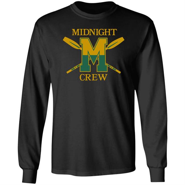 Midnight Crew Long Sleeve T Shirt Midnight Organic Merch