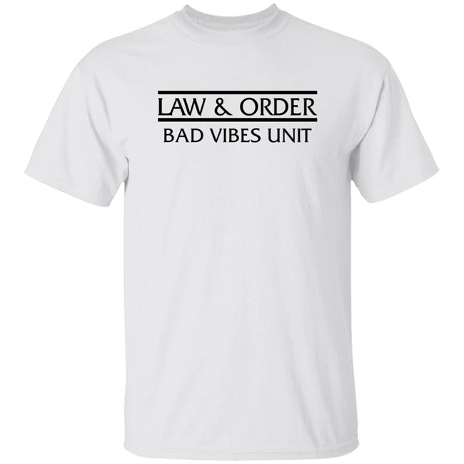 Brad Phillips Merch Store Law & Order Bad Vibes Unit Diana Shirt Tom Usher