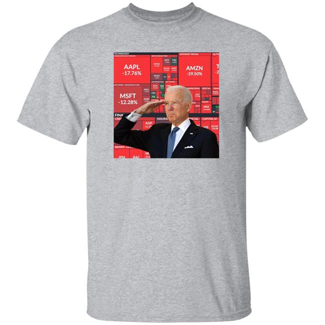 Joe Biden Economy Biden's America Shirt Wall Street Memes Merch