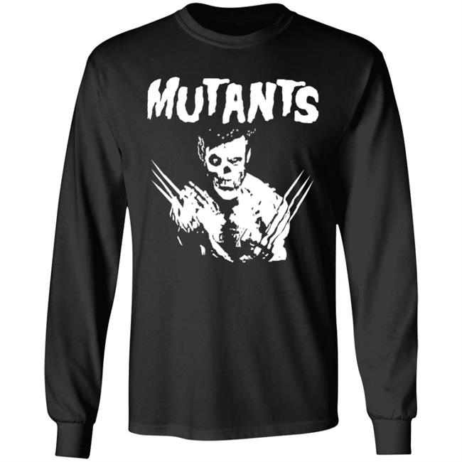 Cm Punk Mutants Long Sleeve T Shirt Misfits Wolverine