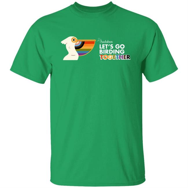 Nepeteaa Lets Go Birding Together 2022 Bird Ward Shirt Audubon Shop