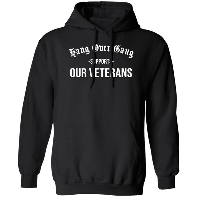 Hang Over Gang Merch Store Tom MacDonald Supports Our Veterans Shirt
