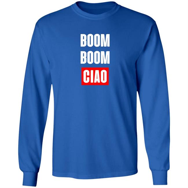 Boom Boom Ciao Shirt Shop Money Heist Merch Store