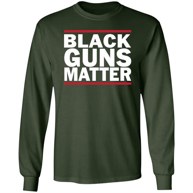 Black Guns Matter Long Sleeve T Shirt Sebastian Gorka Drg