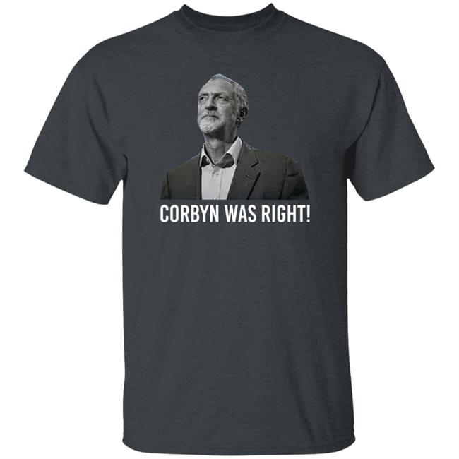 Scouse Socialista Scouse Threads Teemill Store Merch Corbyn Was Right Shirt