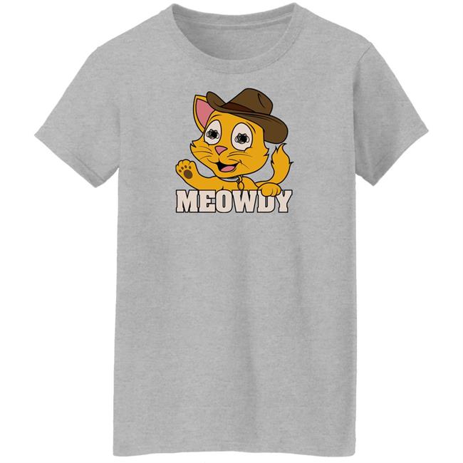 Meowdy T Shirt Leigh Mcnasty Merch Leigh Mcnasty Merch Meowdy T Shirt