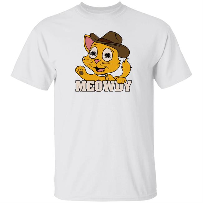 Meowdy T Shirt Leigh Mcnasty Merch Leigh Mcnasty Merch Meowdy T Shirt