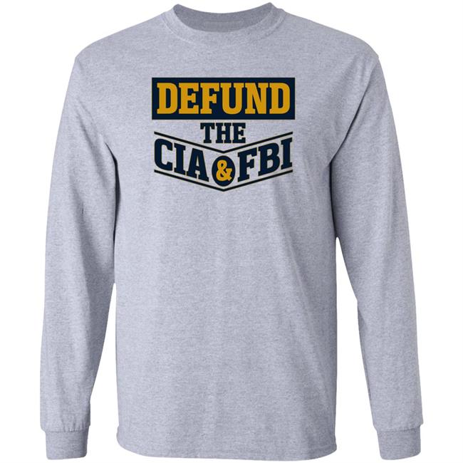 Cassady Campbell Merch Defund The Cia & Fbi T Shirt Defund The Cia & Fbi T Shirt Cassady Campbell Merch