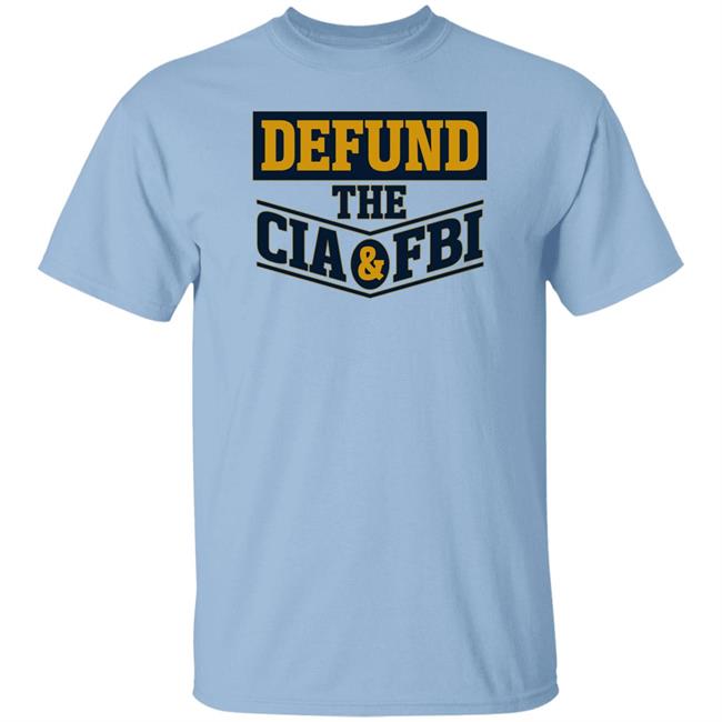 Cassady Campbell Merch Defund The Cia & Fbi T Shirt Cassady Campbell Merch Defund The Cia & Fbi T Shirt