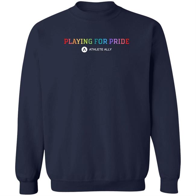 Johnny Stanton Playing For Pride Athlete Ally T Shirt