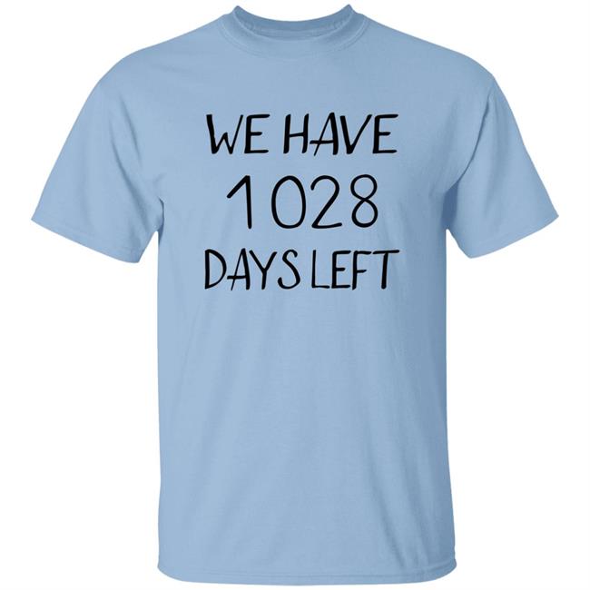 Roland Garros Barstool Sports We Have 1028 Days Left Shirt Barstool Sports