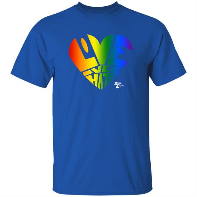 Mimi’S Fresh Tees Merch Baonpdx Portland Thorns Fc Pride Love Over Hate Shirt