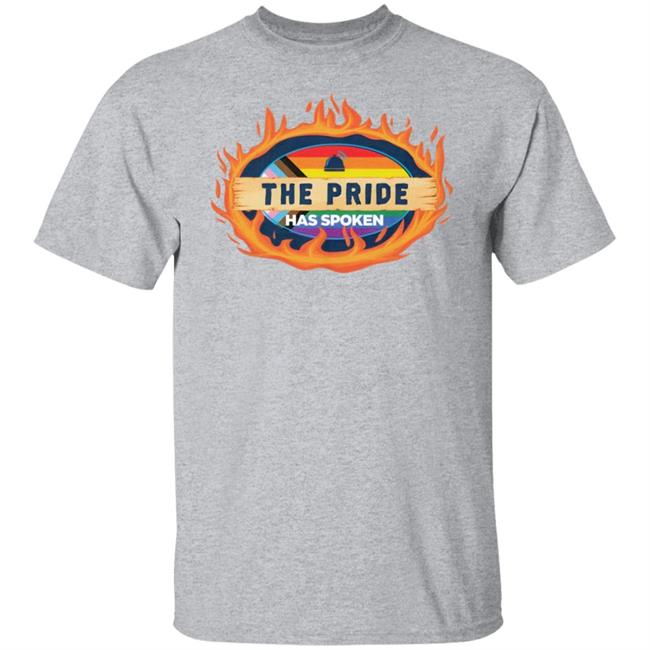 The Pride Has Spoken T Shirt Evvie Jagoda Rhap Shop