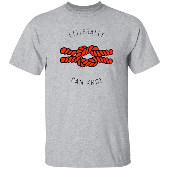 Zero The Husky Arrow Nsfw Blfc I Literally Can Knot Shirt