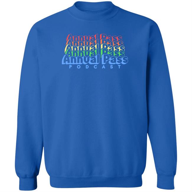 Annual Pass Pride Stack Shirt Dave Cobb Annual Pass Jack Pattillo Geoff Ramsey Rooster Teeth Merch